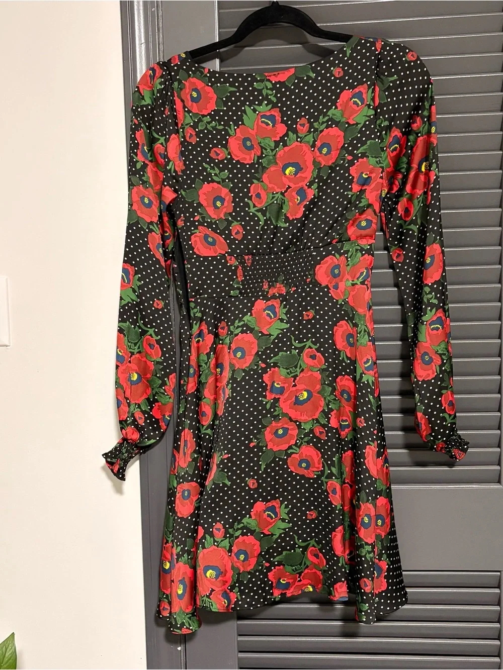 Free People Morning Light Mini Dress With Poppy Floral Print